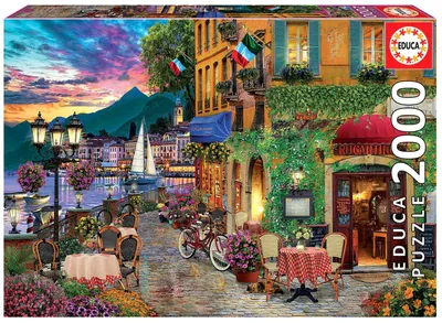 Immagine prodotto di Educa 18009, Italianita, puzzle da 2000 pezzi per adulti e bambini dai 12 anni in su, Italia, fascino italiano