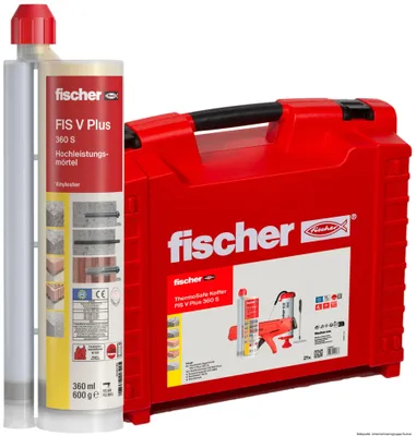 Produktbild von fischer Hochleistungsmörtel FIS V Plus 360 S Thermosafekoffer