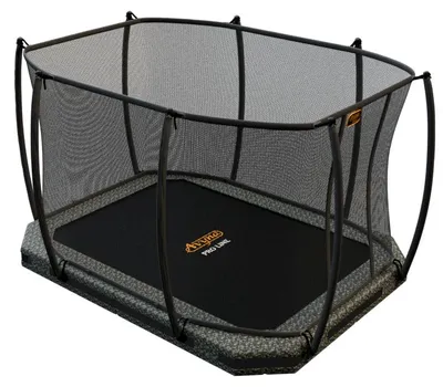 Produktbild von Avyna Trampolin, Einbaubedingung, 380x255 cm (238), mit Netz | Tarnfarben