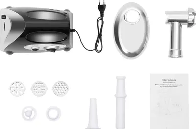 Obrázek produktu pro Elektrický mlýnek na maso, příkon 800 W, rychlá účinnost mletí, zástrčka EU
