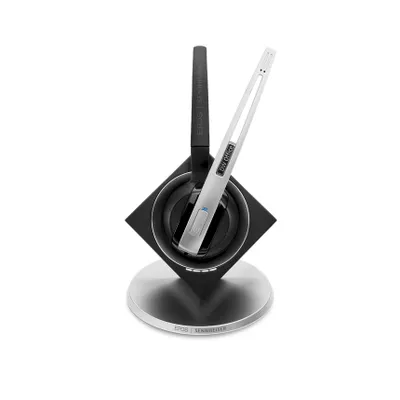 Image de EPOS |  IMPACT DW Office USB ML - EU Casque sans fil tour d'oreille, serre-tête, tour de cou bureau/centre d'appels noir, argent