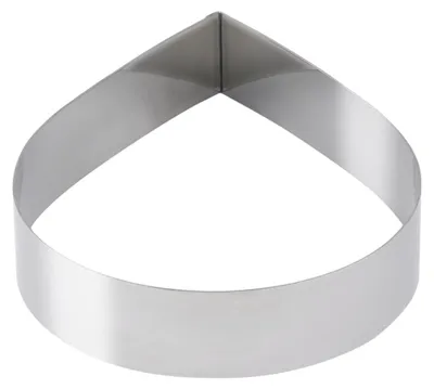 Produktbild von Dessert- /Tortenring Tropfen 200x50mm