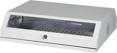 Produktbild von EFB 19" Wandgehäuse 3HE vertikal +5HE horizontal, grau
