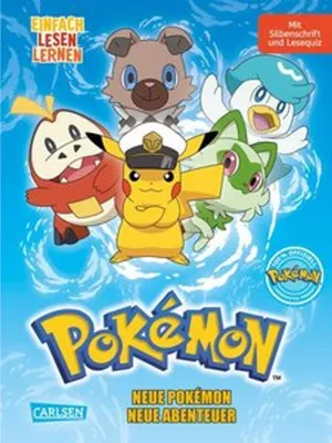 Produktbild von Pokémon Erstlesebuch: Neue Pokémon, neue Abenteuer