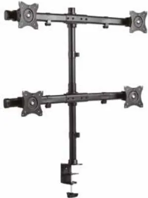 Obrázok produktu pre Multibrackets 3316, Svorka/preskrutkovanie, 32 kg, 38,1 cm (15"), 68,6 cm (27"), 100 x 100 mm, Čierna