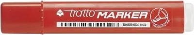 Image de Tratto Marker marqueur indélébile Pointe ogive Rouge 12 pièce(s)