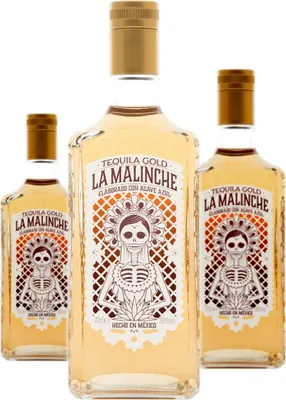 Produktbild von 3 x La Malinche Tequila Gold