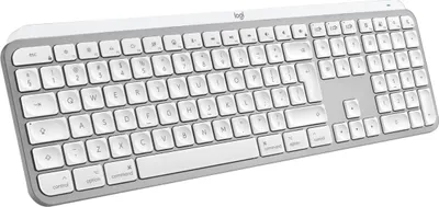Immagine prodotto di LOGITECH Logitech Master MX Keys S per Mac tastiera Office RF Wireless + Bluetooth QWERTY US International Alluminio, Bianco