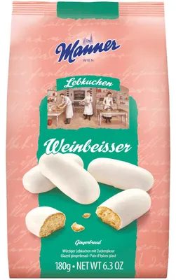 Produktbild von Manner Lebkuchen Weinbeißer 180g