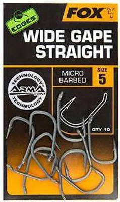Obrázek produktu pro Fox Háčky Edges Armapoint Wide Gape Straight B 8