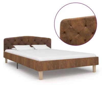 Obrázok produktu pre Rám postele - Rámy postelí - Posteľová konštrukcia - Rozkladacia pohovka - Jednolôžko - 120x200 cm - Stabilná konštrukcia z MDF a ocele
