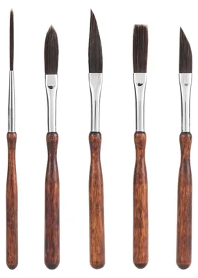 5-teiliges Pinstriping-Pinselset für feine Linien und Dekoration