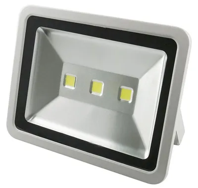 Produktbild von Greenmigo 150W LED Fluter Strahler Gartenlampe Kaltweiß Licht mit Silbergrau Aluminium Gehäuse Wasserdicht IP65 85-265V