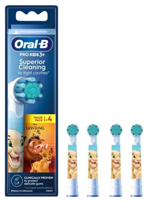 Produktbild von Oral-B EB10S The Lion King Zahnbürstenköpfe, 4 Stück
