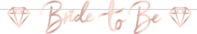 Immagine prodotto di Baner dekoracyjny Bride to Be 16 cm
