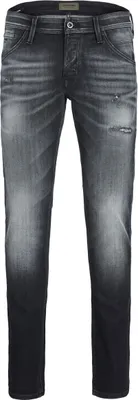 Produktbild von Jack & Jones 12194532, Jeans, Erwachsener, Blau, Baumwolle, Elasthan, Polyester, Nicht bleichen, Nicht chemisch reinigen