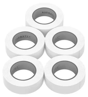 Produktbild von AUPROTEC 5x Isolierband weiß 15mm x 10m VDE Isoband PVC Elektriker Klebeband DIN EN 60454-3-1