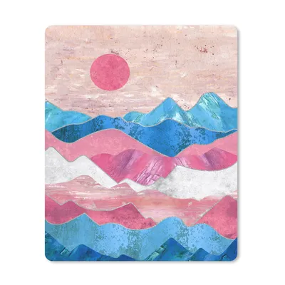 Produktbild von MuchoWow® Mauspad Mousepad Stolz - Transgender - Marmor 30x40 cm - Mousepads - Maus Mat - Pad - Mausunterlage - Mausmatten