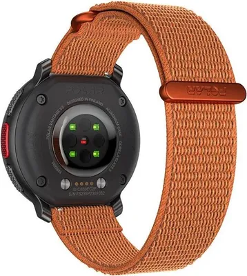 Produktbild von Polar 910113028, Band, Smartwatch, Sportuhr, Schwarz, Universal, Nylon, Velcro, M/L