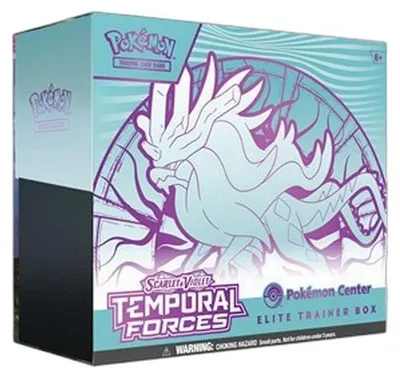 Zdjęcie produktu dla Pokemon Temporal Forces Walking Wake Pokémon Center Elite Trainer Box
