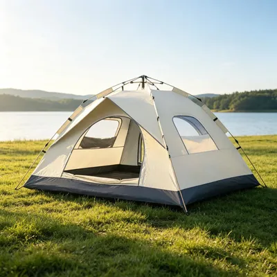 Obrázok produktu pre Stan typu pop-up pre 34 osôb, rozmer 200 × 200 × 145 cm, automatický stan, ochrana proti hmyzu, ochrana pred slnkom, vonkajší stan pre dospelých a deti