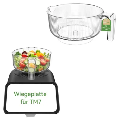 Wiegeplatte für Thermomix TM7 – spülmaschinengeeignet, BPA-frei