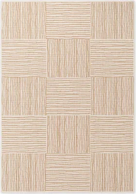 Image de Tapis Ted Baker Haringey à tissage plat Nightingale en jute blanc