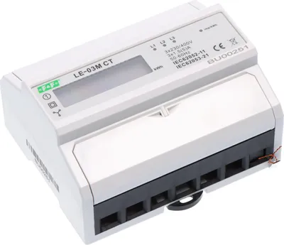 Image de Compteur électrique MODBUS RS-485 - triphasé LE-03M