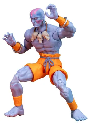 Imagen del producto de Jada Toys, figura de acción de Dhalsim de Street Fighter II, personaje 2, 17 cm, articulada, con accesorios