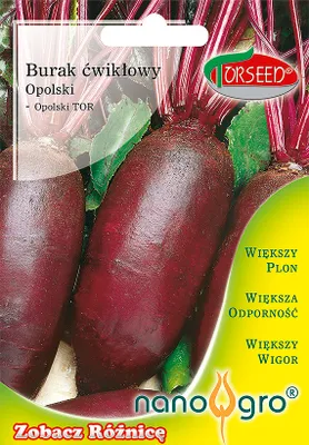 Zdjęcie produktu dla Nasiona buraka ćwikłowego Opolski NANO- Torseed