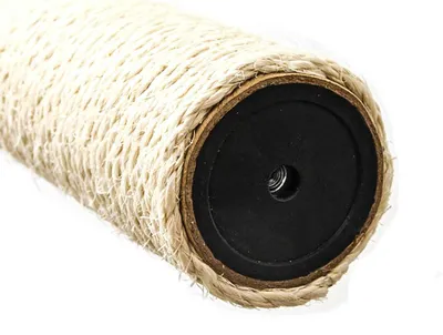 Produktbild von 55 cm Sisalstamm für Kratzbaum Ersatzstamm M8 - Ø 7,4 cm Sisalsäule Kratzstamm