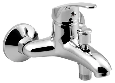 Produktbild von Aqualine 35 Wannenarmatur für Wandmontage, 100mm Abstand, Chrom
