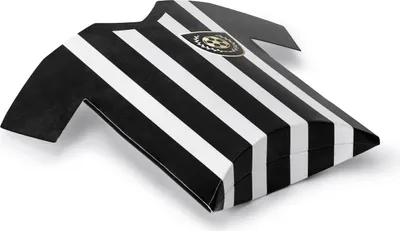 Produktbild von Fußballtrikotkartons, Mix, 12x11x2,5cm (1 Packung / 6 Stk.)