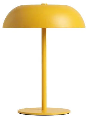 Produktbild von Luxus Europe - Tischlampe Claire Warmgelb - Kabellose LED-Tischlampe für den Innenbereich – USB-C wiederaufladbar
