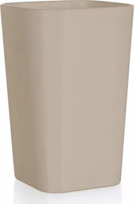 Produktbild von BRILLANZ Tiegel für Pinsel 7,3 x 7,3 x 11 cm, beige-grau