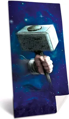 Produktbild von Avengers Thor Bade- und Strandhandtuch