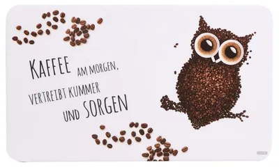 Zdjęcie produktu dla Deska śniadaniowa Kesper decor sowa kawowa