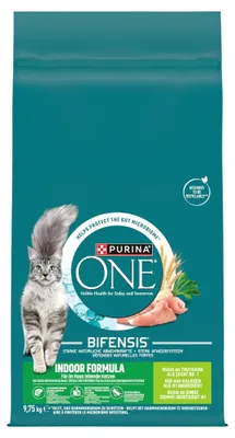 Produktbild von PURINA One Indoor Formula - trockenfutter für Katzen - 9 75kg