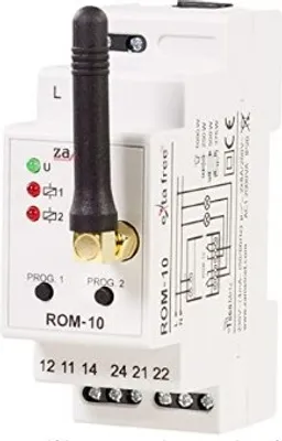 Zdjęcie produktu dla Odbiornik radiowy Zamel modułowy 2-kanałowy przekaźnik ROM-10 Exta Free