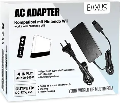 Produktbild von Wii Netzteil AC Adaper EU Stecker