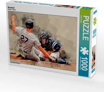 Produktbild von Calvendo Baseball 1000 Teile Puzzle quer 640x480mm, Roder Peter; 7444798