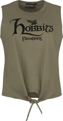 Produktbild von Der Herr der Ringe Top Damen Hobbits grün S
