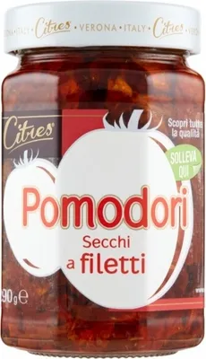 Produktbild von In Scheiben geschnittene sonnengetrocknete Tomaten Pomidori Filetti 290g - Citres