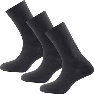 Produktbild von Devold Of Norway Daily Merino Light Lange Socken 3 Paare Grau EU 36-40 Jungen,Mädchen Grau EU 36-40
