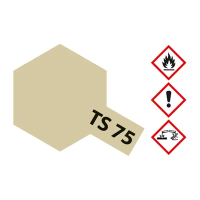 Obrázok produktu pre Tamiya TS-75 Champagne Gold lesklá farba v spreji 100 ml