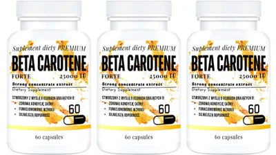 Produktbild von 3X Beta-Carotine Forte Starke Schnelle Bräunung Uv-Schutz Prowit A 60T 25000 Ie