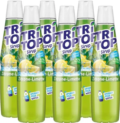 Produktbild von TRi TOP Sirup Zitrone-Limette 600 ml (6er Pack)