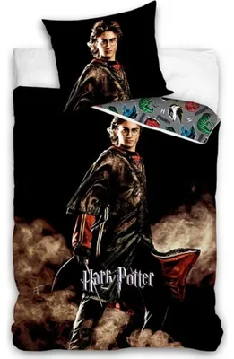 Obrázek produktu pro Povlečení Harry Potter Ohnivá zkouška 140x200, 70x90 cm