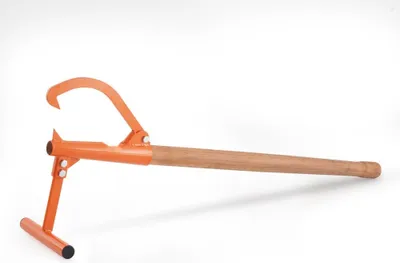 Zdjęcie produktu dla Podnośnik do pni 1180 mm - Hak leśny do podnoszenia pni - Obracak do pni - maks. średnica φ38 cm - Pomoc przy pozyskiwaniu drewna