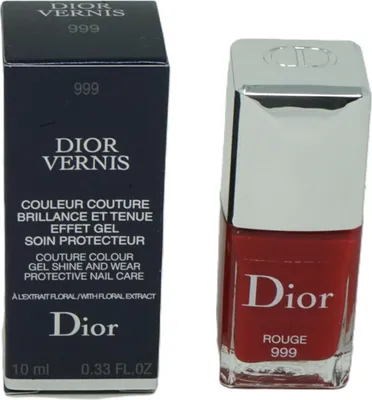 Productafbeelding van Dior Vernis, 10 ml, Rood, Rouge 999, Kleur, Dekkend, Fles
